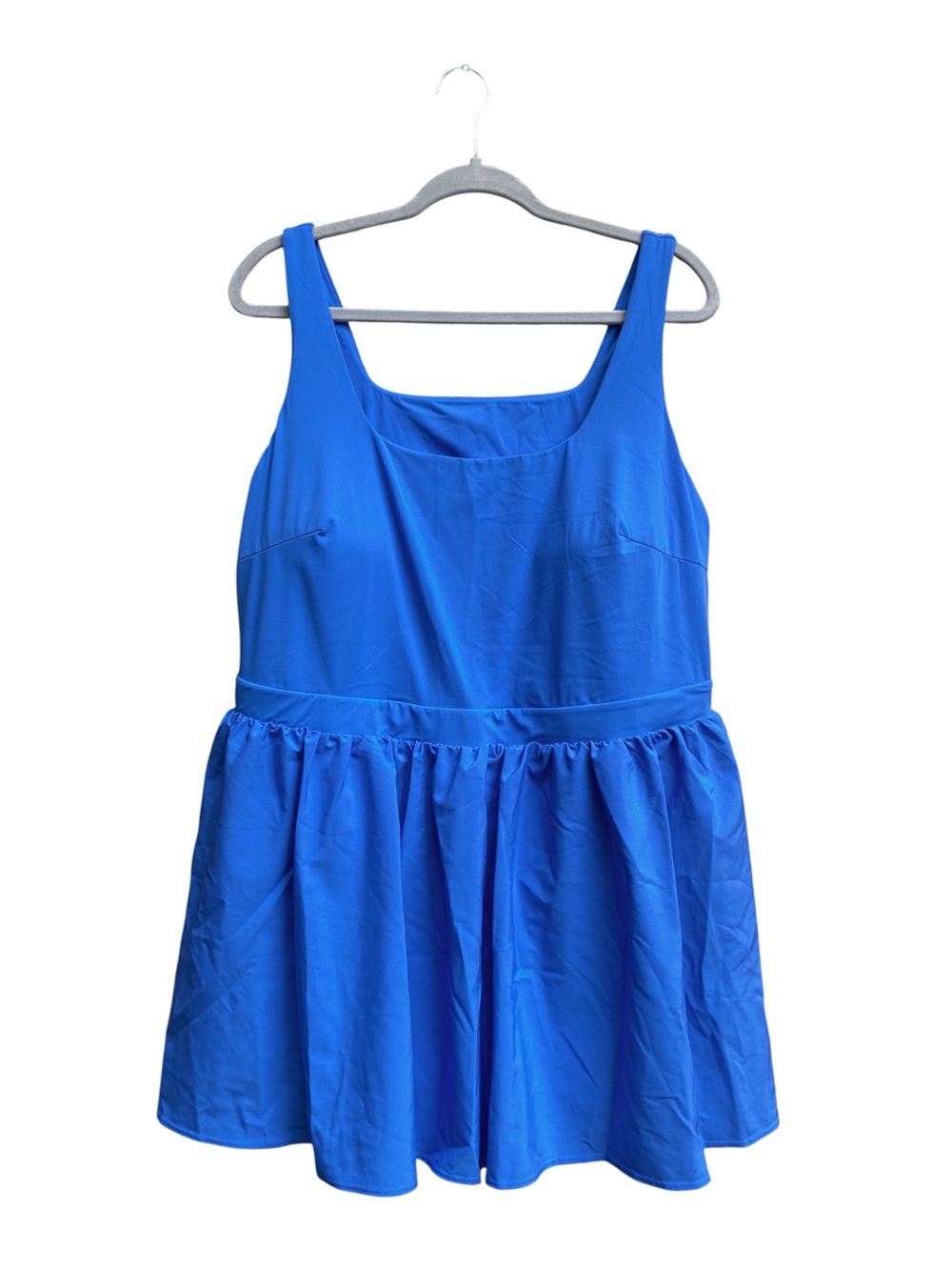 JOYLAB Activewear Dress Fit & Flare Built In Shorts Blue Womens size XXL NWT